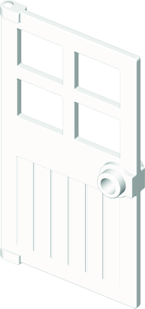 ACCESSORIO BLOX ANTA PORTA BIANCA