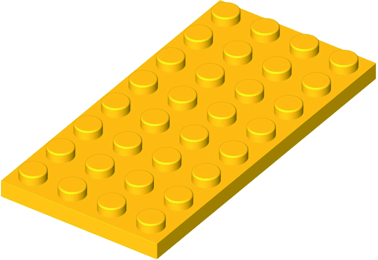 BASE BLOX 4X8 GIALLA