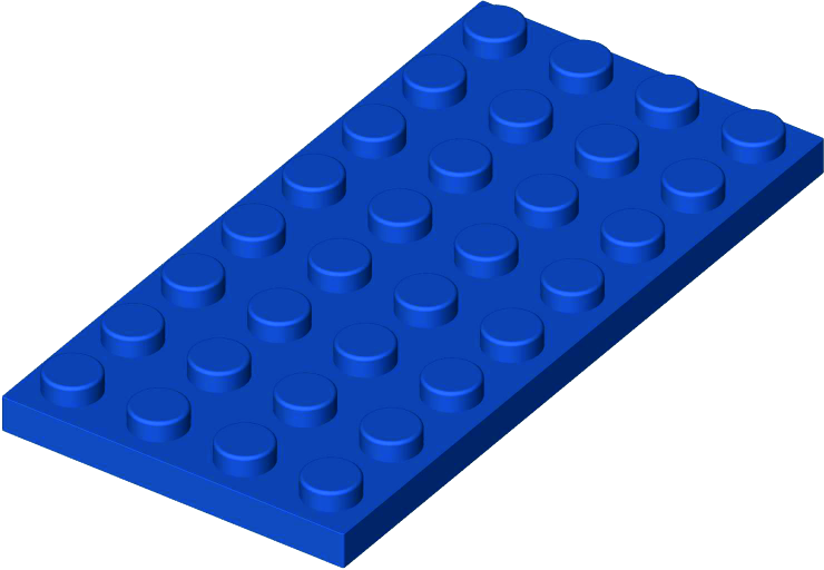 BASE BLOX 4X8 BLU