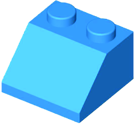 MATTONCINO BLOX TEGOLA AZZURRA