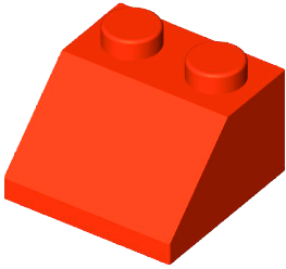 MATTONCINO BLOX TEGOLA ARANCIO