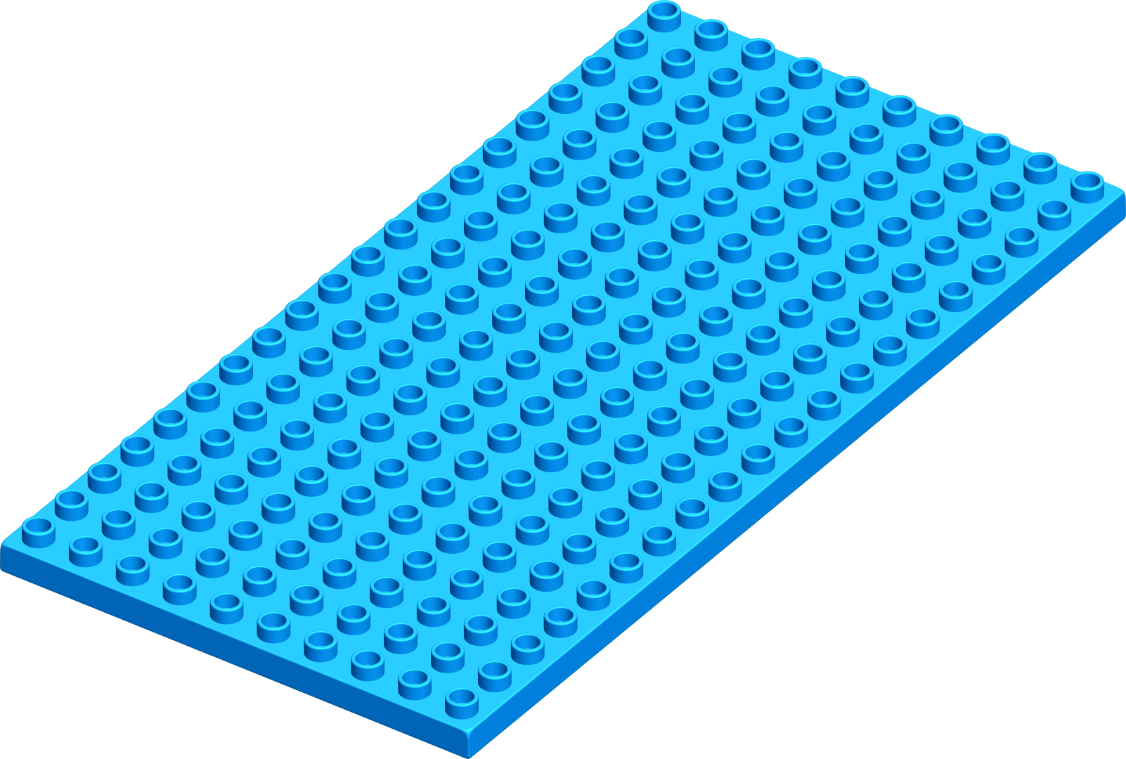 BASE UNICO PLUS 10X20 AZZURRA