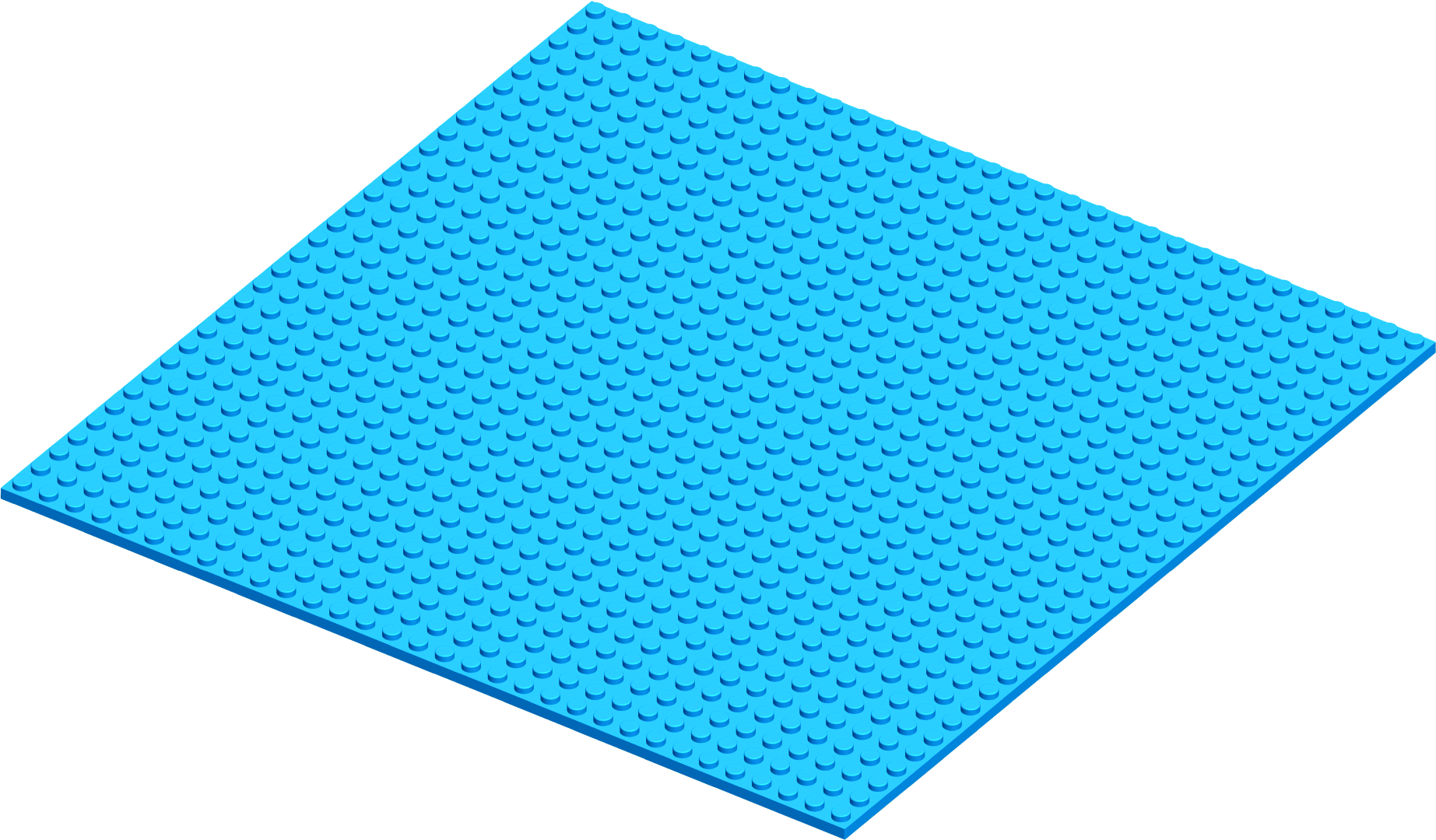 BASE BLOX 32X32 AZZURRO
